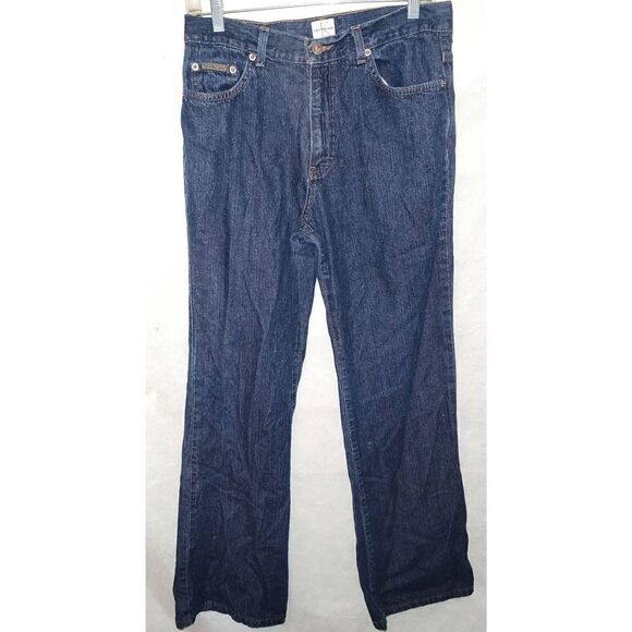 Calvin Klein Flare Jeans Women’s Size 9 Rinse Wash Denim 100% cotton. Please see - Picture 1 of 16